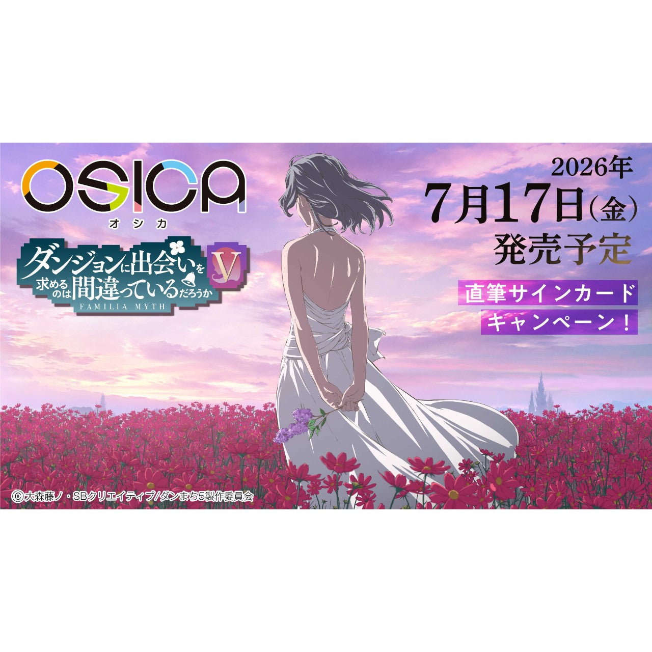 Is It Wrong to Try to Pick Up Girls in a Dungeon? V Booster Box OSICA