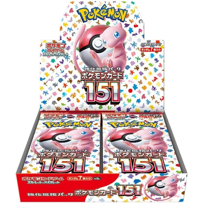 Pokemon Card 151 Scarlet & Violet Booster Box sv2a Pokémon Card Game