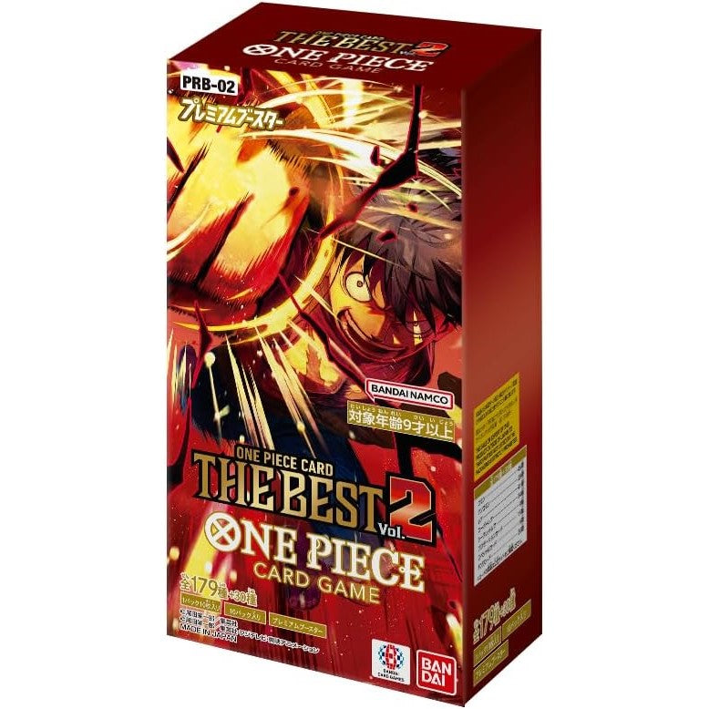 Premium Booster Box PRB-02 One Piece Card THE BEST vol.2