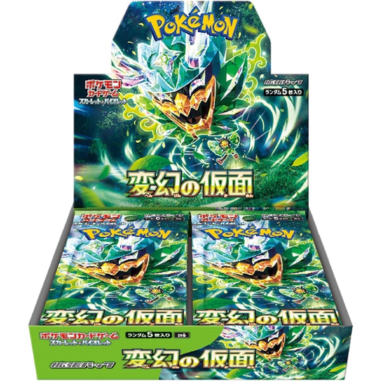 Mask of Change Scarlet & Violet Booster Box Sv6 Pokémon Card Game