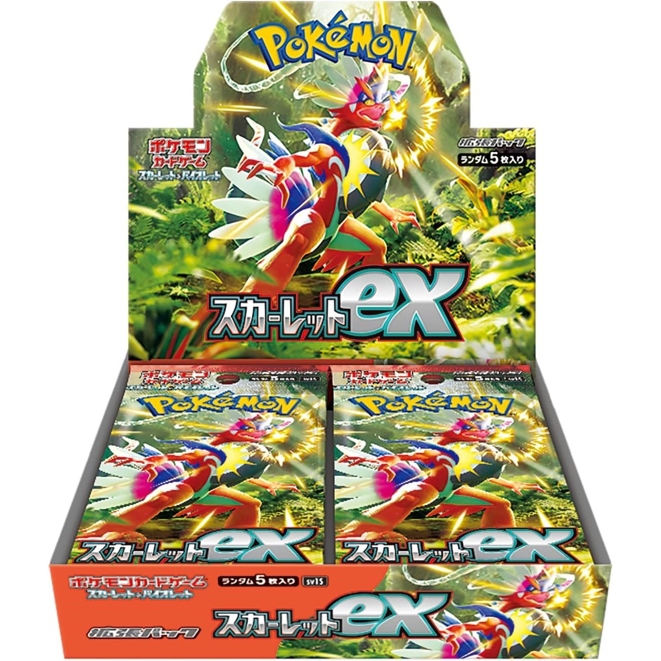 Scarlet ex Booster Box sv1S Pokémon Card Game