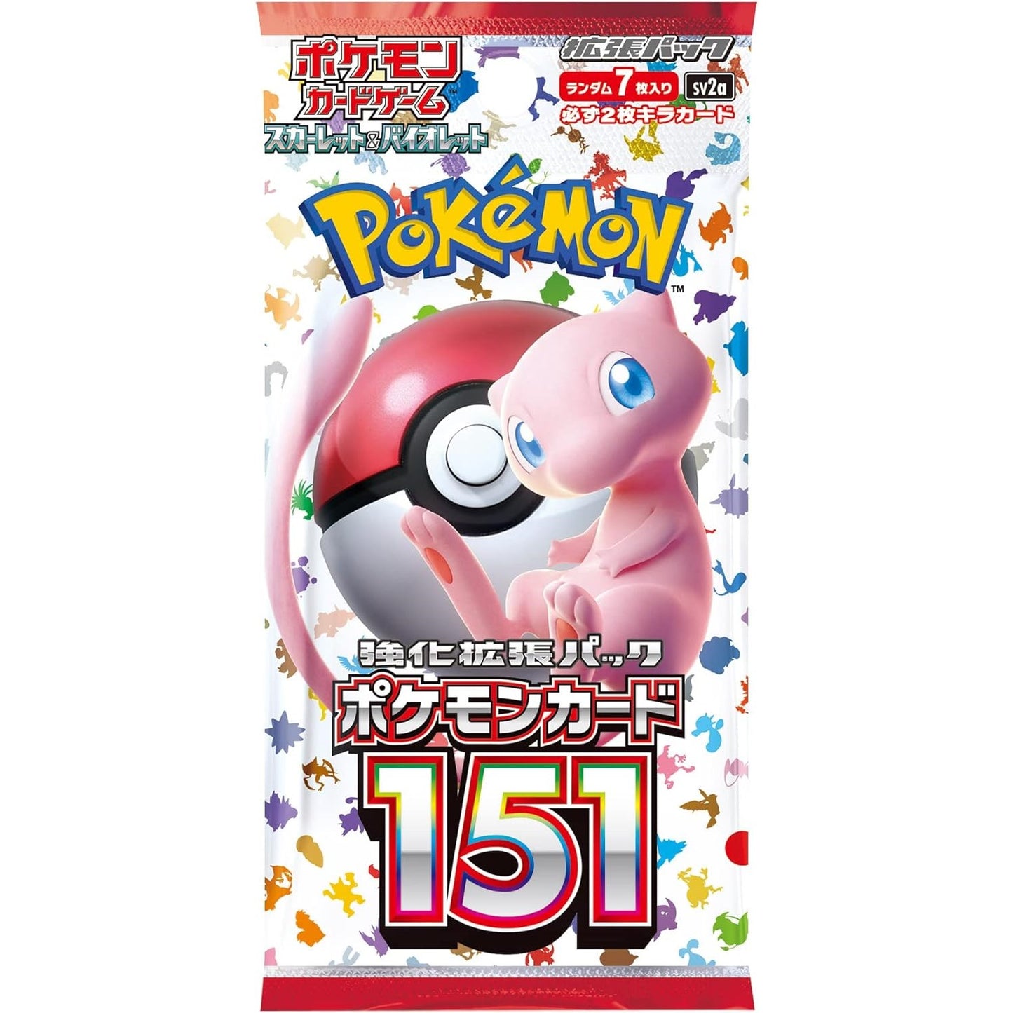 Pokemon Card 151 Scarlet & Violet Booster Box sv2a Pokémon Card Game