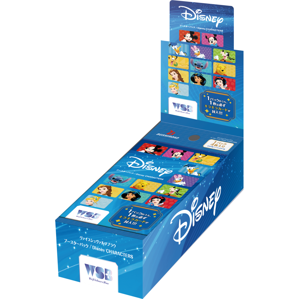 Disney CHARACTERS Booster Pack Weiss Schwarz Blau
