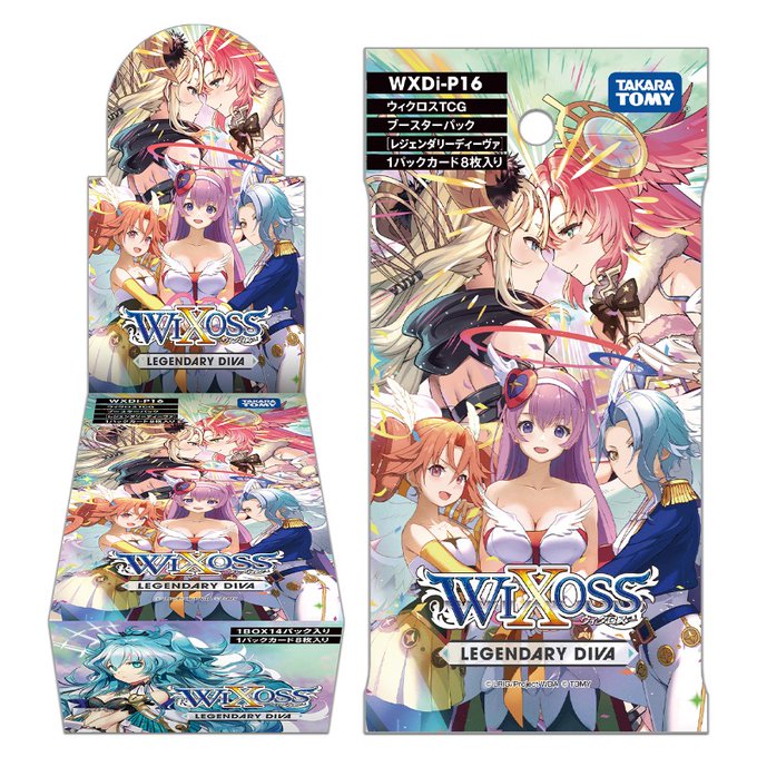LEGENDARY DIVA Booster Box WIXOSS TCG WXDi-P16