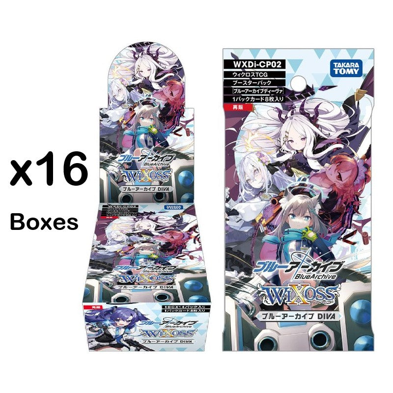 Blue Archive DIVA WIXOSS TCG Booster Box WXDi-CP02