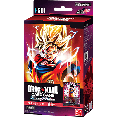 Dragon Ball Super Card Game Fusion World Start Decks 4Characters Set
