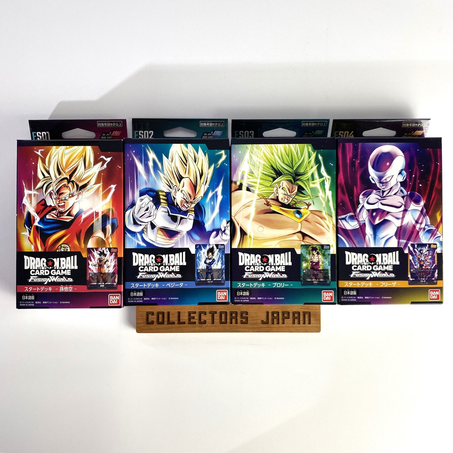 Dragon Ball Super Card Game Fusion World Start Decks 4Characters Set
