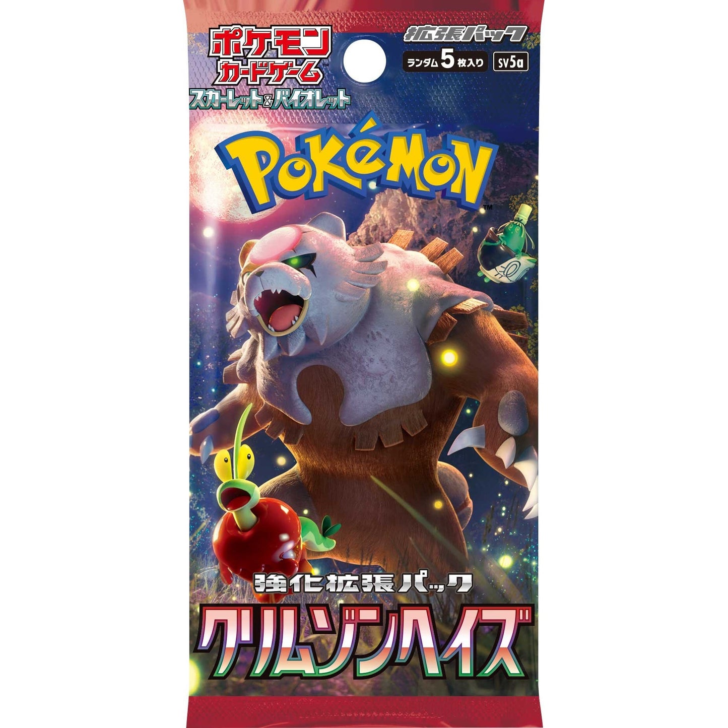 Crimson Haze Scarlet & Violet Booster Box Sv5a Pokémon Card Game