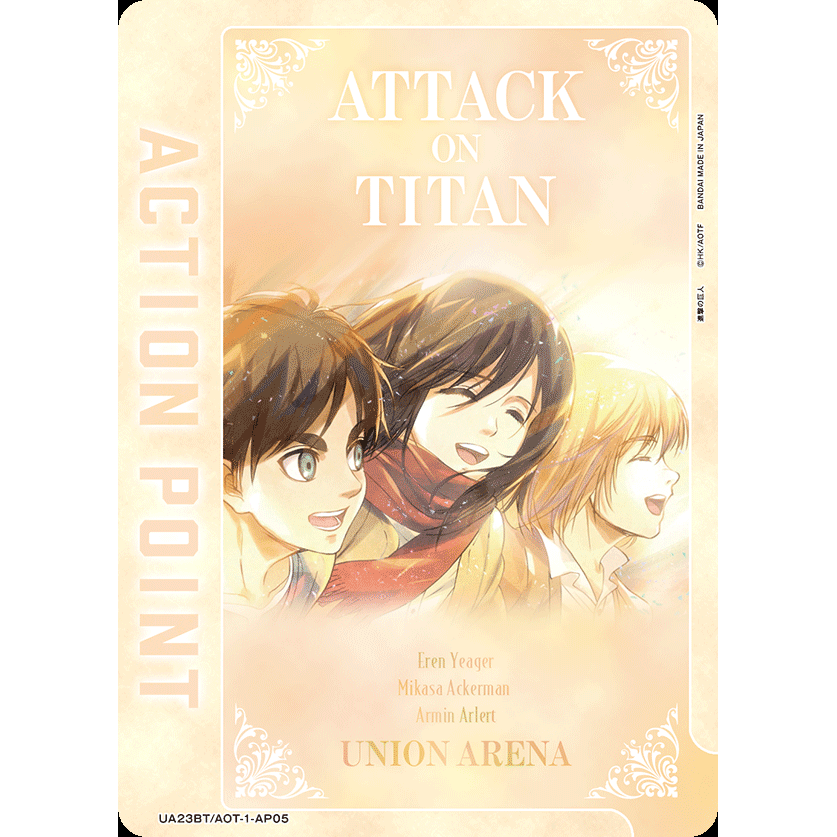 Attack on Titan Booster Pack UNION ARENA UA23BT