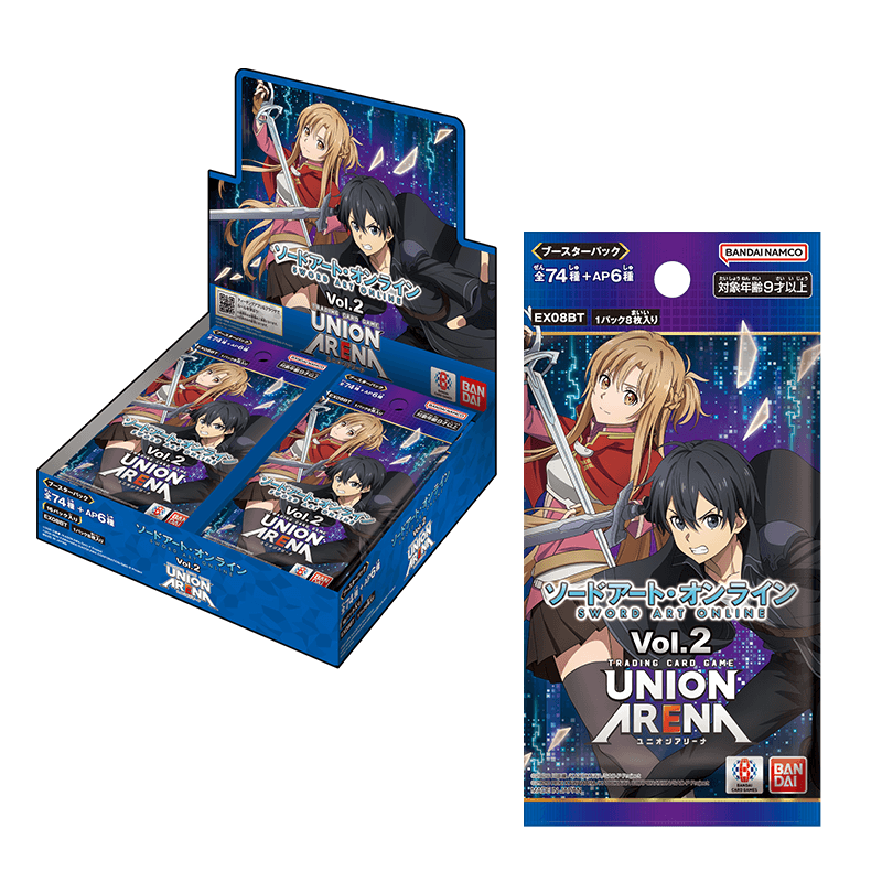 Sword Art Online Vol.2 Booster Box UNION ARENA EX08BT