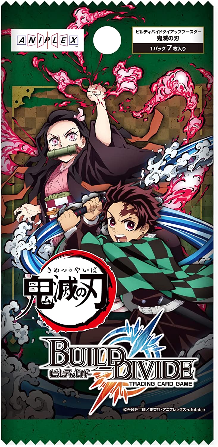 Build Divide Demon Slayer tie-up Booster Pack Kimetsu no Yaiba