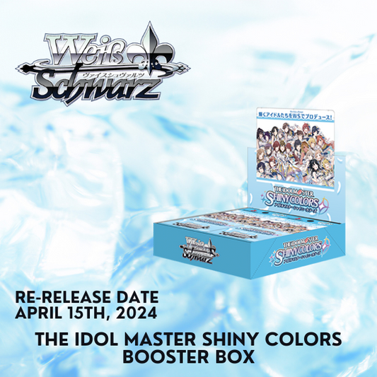 The Idol Master Shiny Colors Booster Box Weiss Schwarz (re-release)