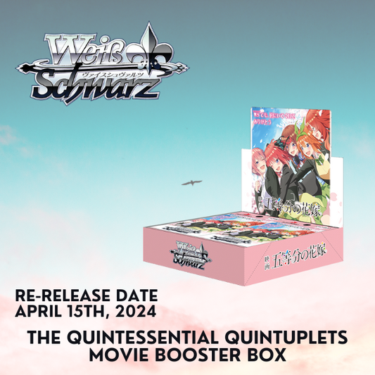 The Quintessential Quintuplets Movie Booster Box Weiss Schwarz (re-release)