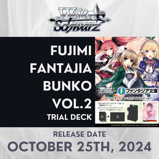 Fujimi Fantajia Bunko Vol.2 Trial Deck Weiss Schwarz