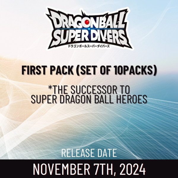 First Pack Box Dragon Ball Super Divers