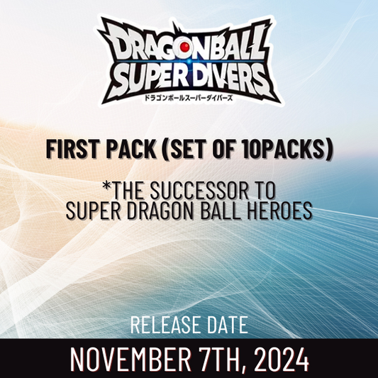 First Pack Box Dragon Ball Super Divers