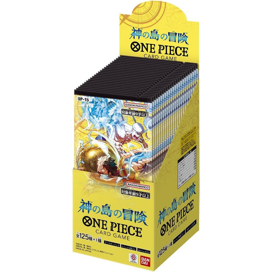 The Adventure of the Island of God Booster Box OP-15 One Piece Card Game