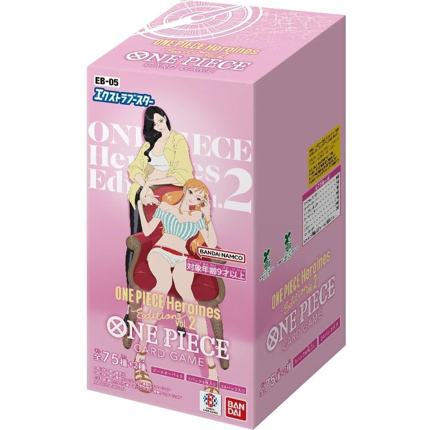 Heroines Edition 2 Extra Booster Box EB-05 One Piece Card Game