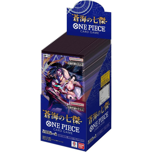 The Seven Heroes Of The Blue Sea OP-14 Booster Box One Piece Card Game