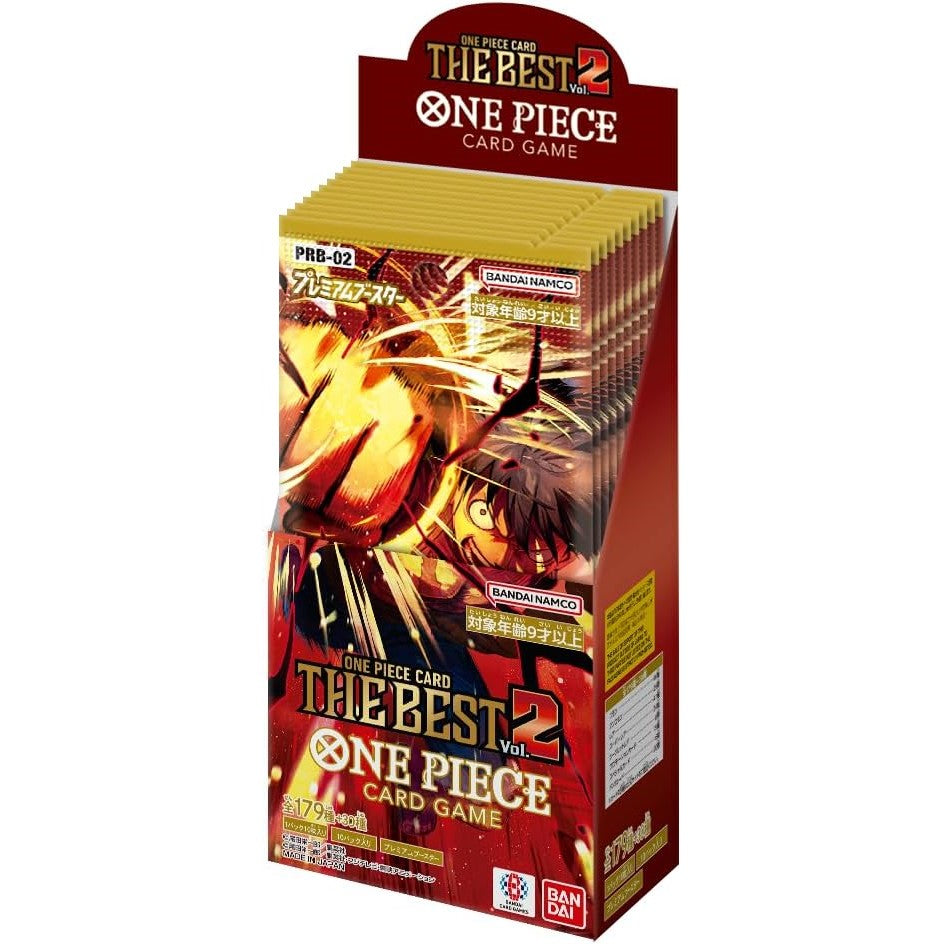 Premium Booster Box PRB-02 One Piece Card THE BEST vol.2