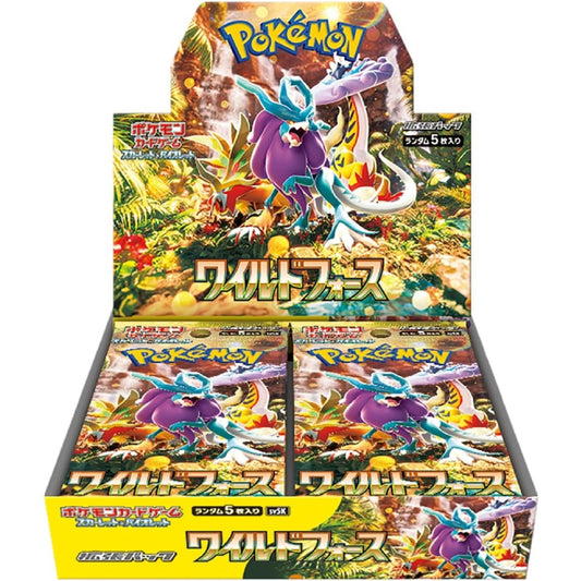 Wild Force Scarlet & Violet Booster sv5k Pokémon Card Game
