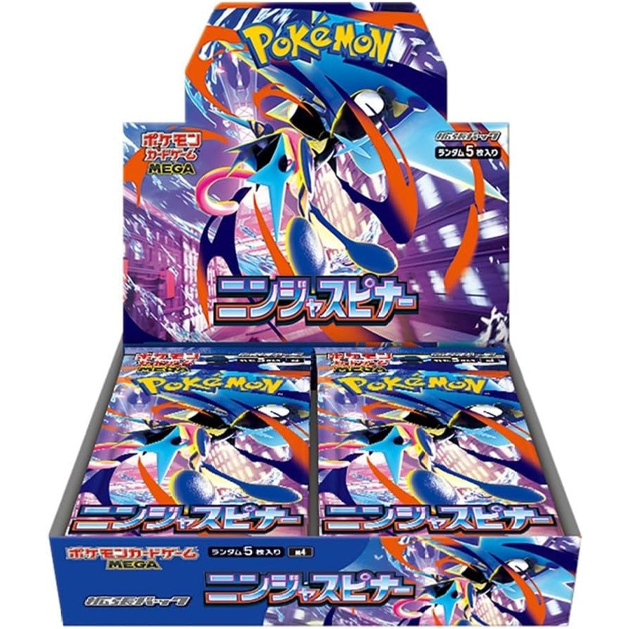 Ninja Spinner MEGA Booster Box m4 Pokémon Card Game
