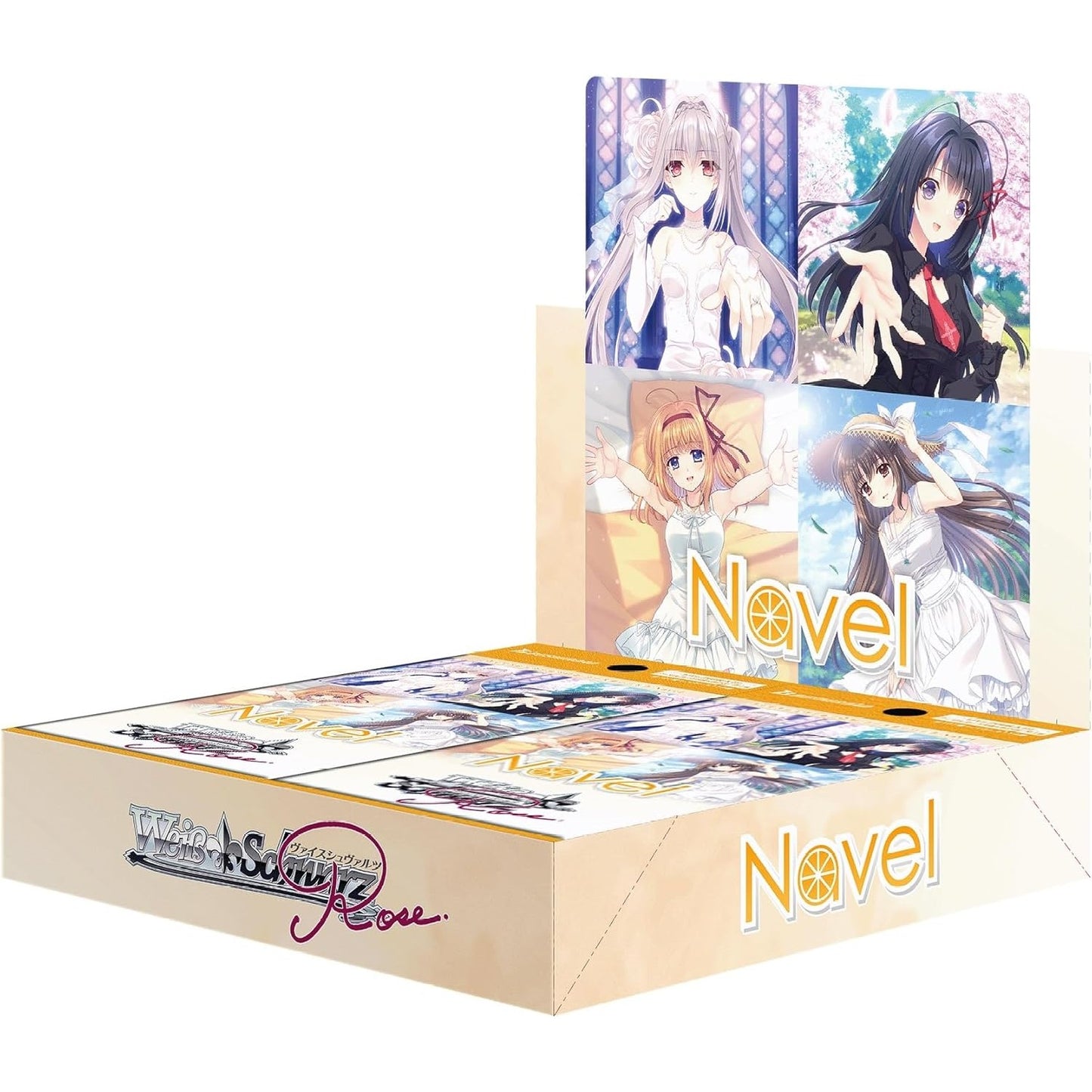 Navel Booster Box Weiss Schwarz Rose