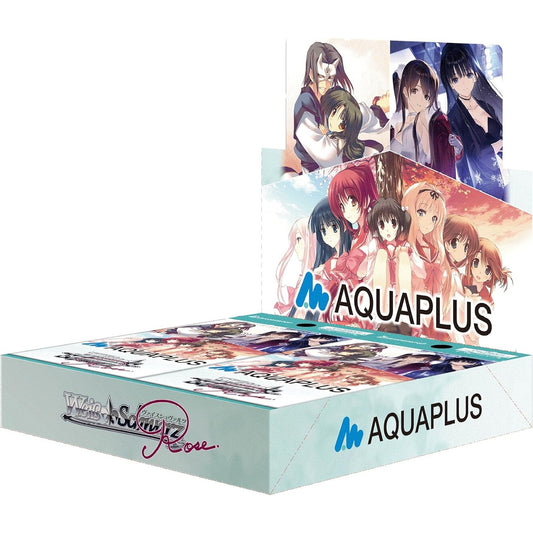 AQUAPLUS Booster Box Weiss Schwarz Rose