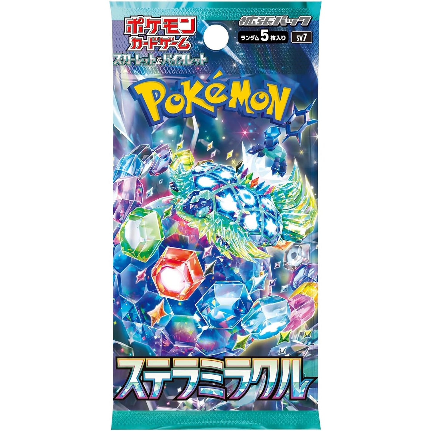 Stellar Miracle Scarlet & Violet Booster Box Sv7 Pokémon Card Game