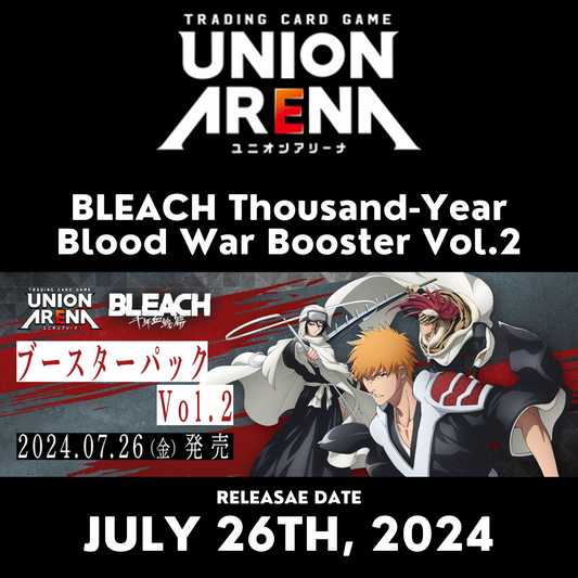 Bleach Thousand-Year Blood War Vol. 2 Booster Box Union Arena UA07EX