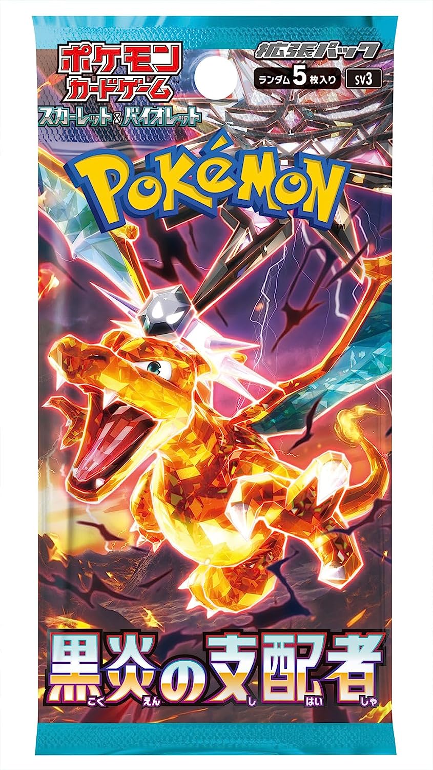 pokemon card packs japan Ruler of the Black Flame Booster Box Pokemon Card Game – COLLECTORS JAPAN