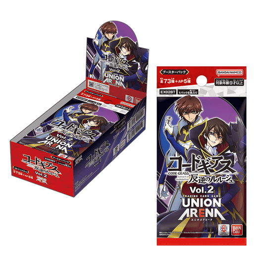 CODE GEASS “Lelouch of the Rebellion” Vol.2 Booster Pack EX02BT UNION ARENA