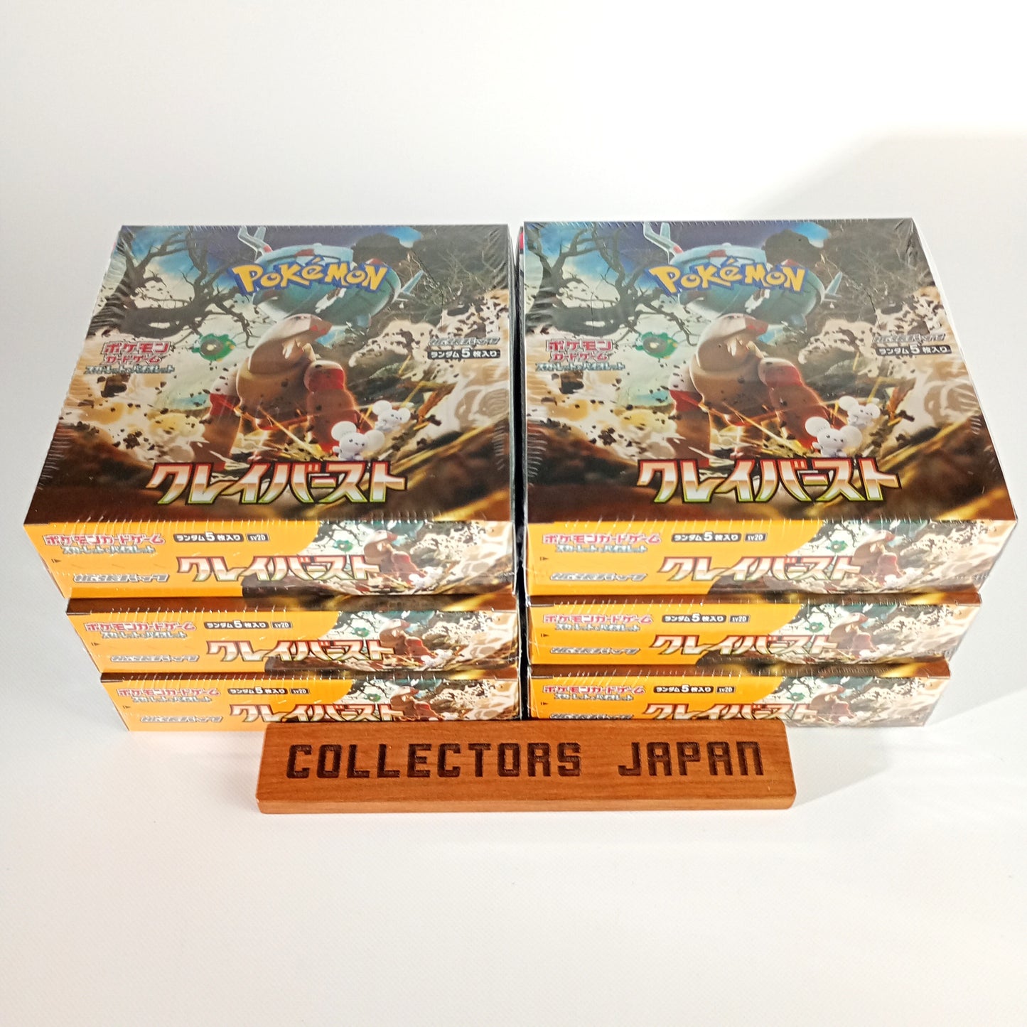 Clay Burst Scarlet & Violet Booster Box sv2D Pokémon Card Game