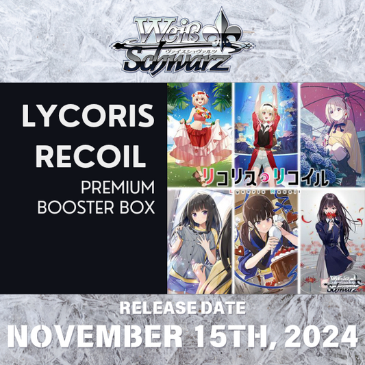 Lycoris Recoil Premium Booster Box Weiss Schwarz