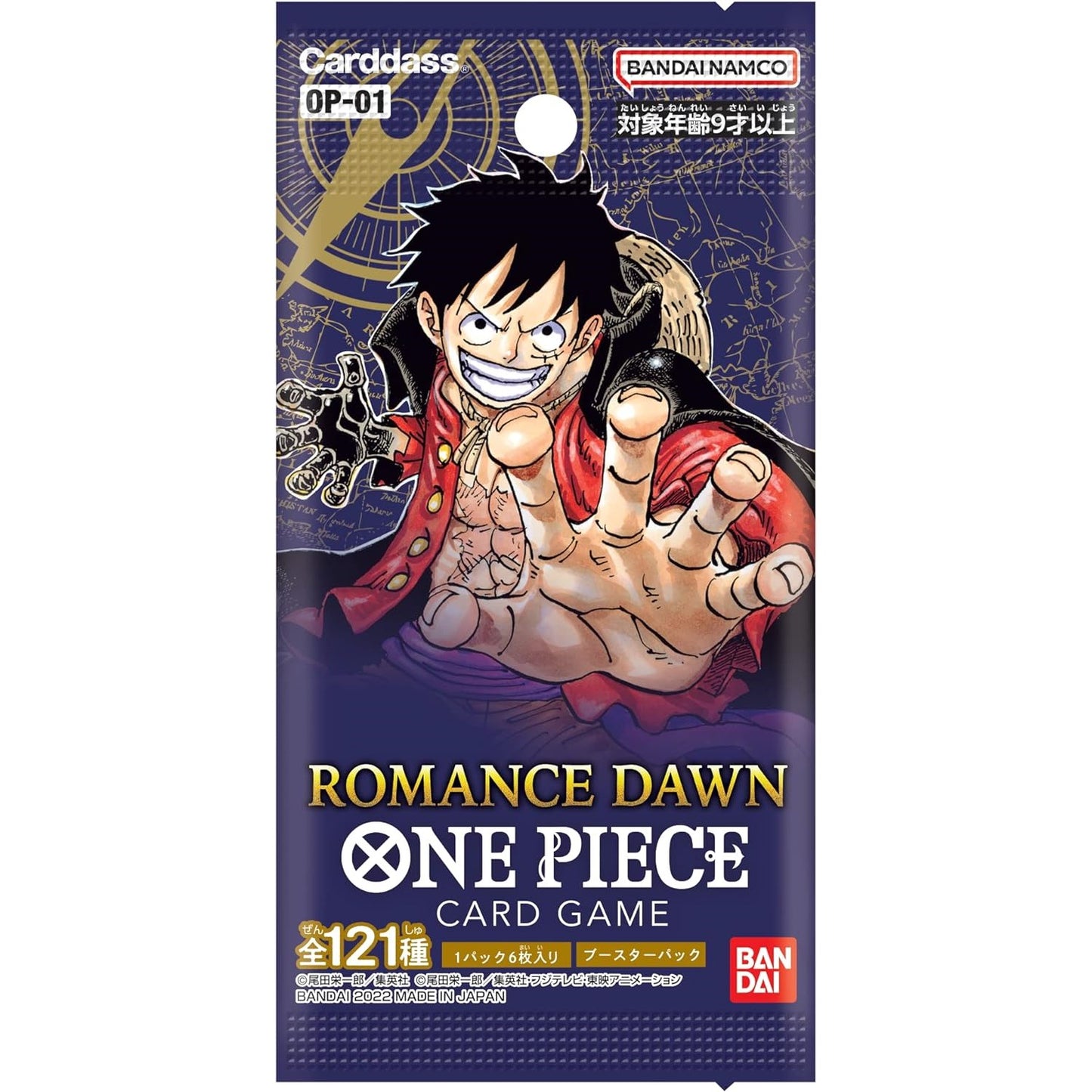 ROMANCE DAWN Booster Pack OP-01 ONE PIECE CARD GAME