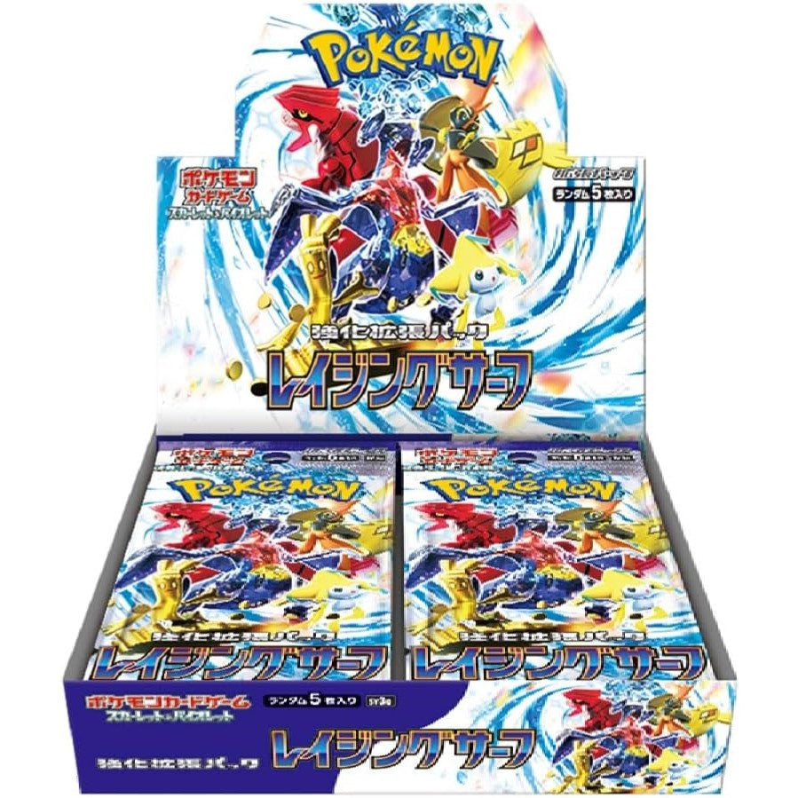 Pokemon Card Game Raging Surf Booster Box [sv3a] Sealed Case