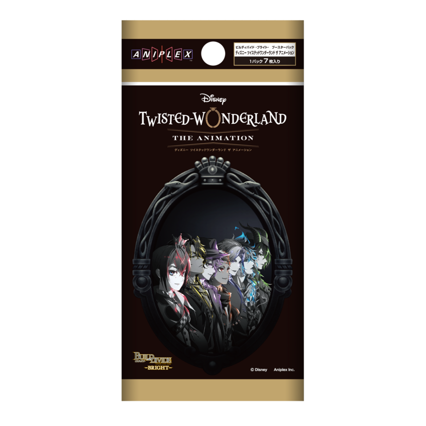 Disney Twisted Wonderland The Animation Booster Box Build Divide Bright