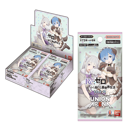 Re:ZERO Starting Life in Another World Vol.2 Booster Box Union Arena EX17BT